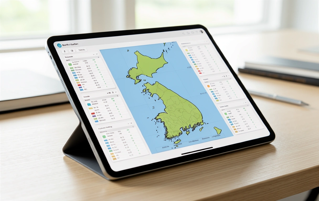 Data Visualizations for Seoul Enterprise